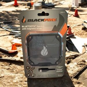 NEW Blackfire BBM9113 By Klein Tools Bluetooth Speaker With Magnetic Strap